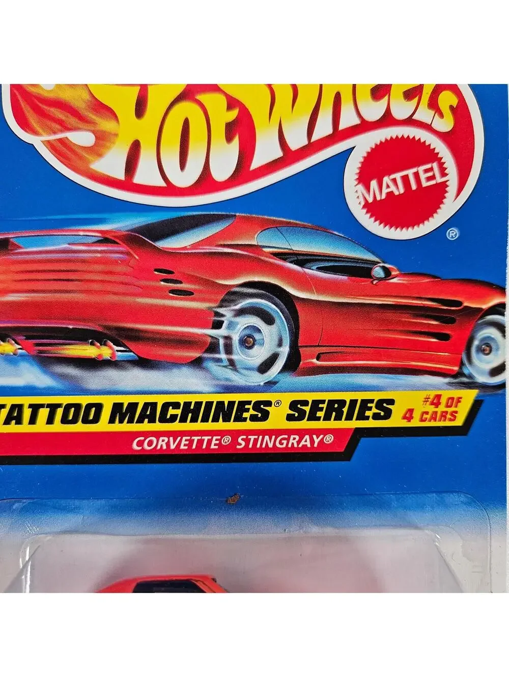 Hot Wheels 1999 Tattoo Machines Complete 4/4 1:64 NIP